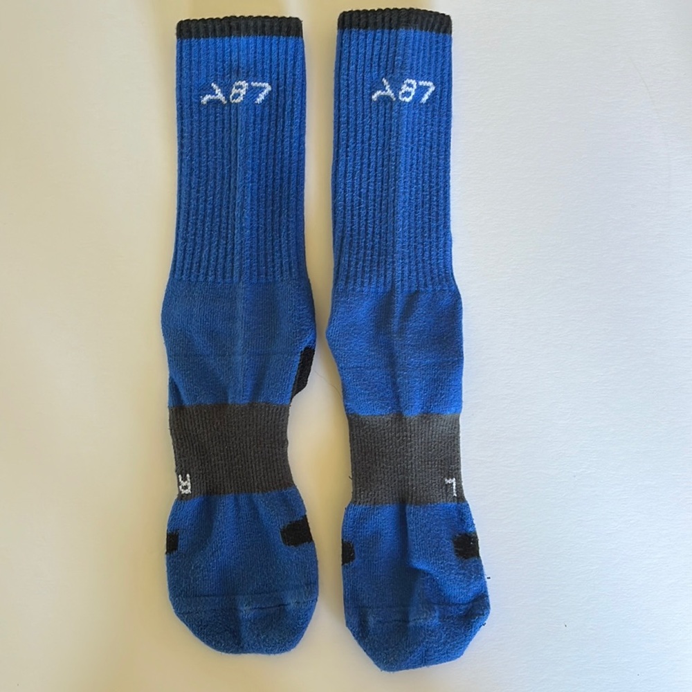 Aeropostale Mens Blue Crew Neck Socks